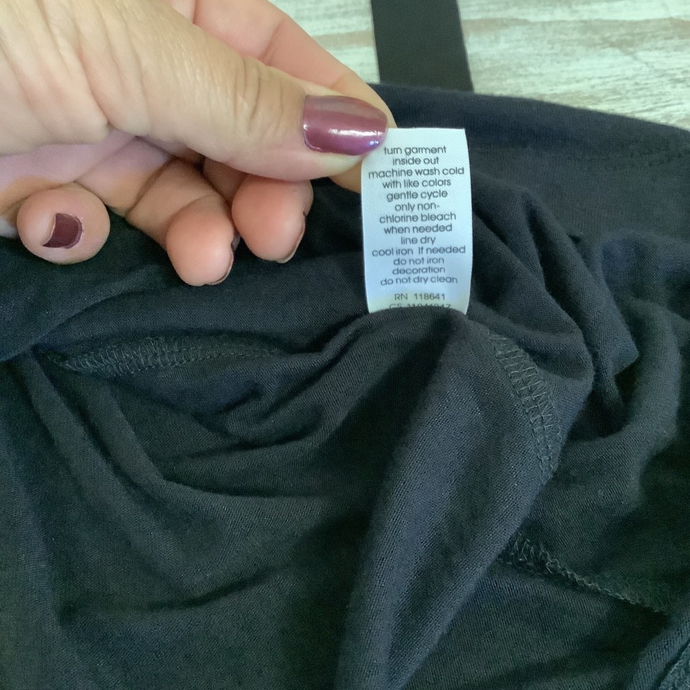 Lane Bryant Black Sleeveless Top w/ Embellished Neckline‎ sz 18/20 NWT - Picture 6 of 10